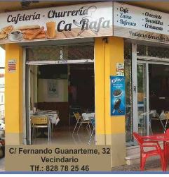  CAFETERÍA CHURRERIA CA' RAFA