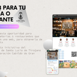WEB GRATUITAS PARA CAFETERIAS Y RESTAURANTES DEL MUNICIPIO